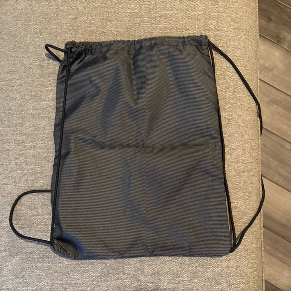 Bally Dark Grey Drawstring Backpack - Picture 2 of 4